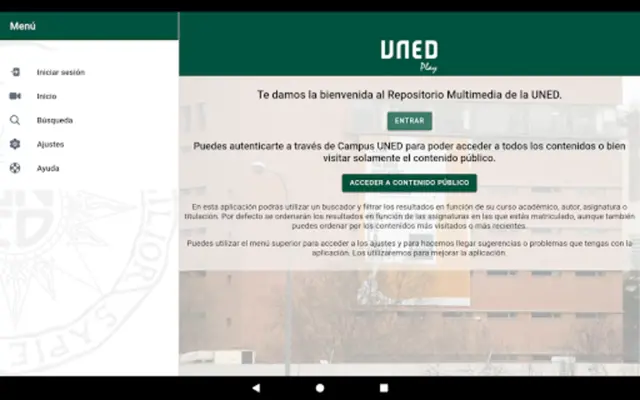 UNED-Play android App screenshot 6