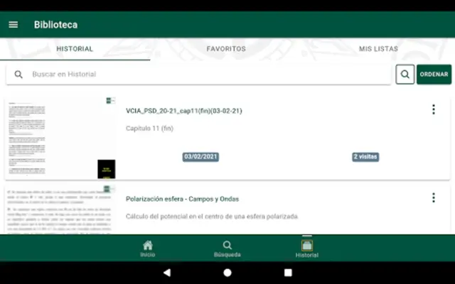 UNED-Play android App screenshot 8